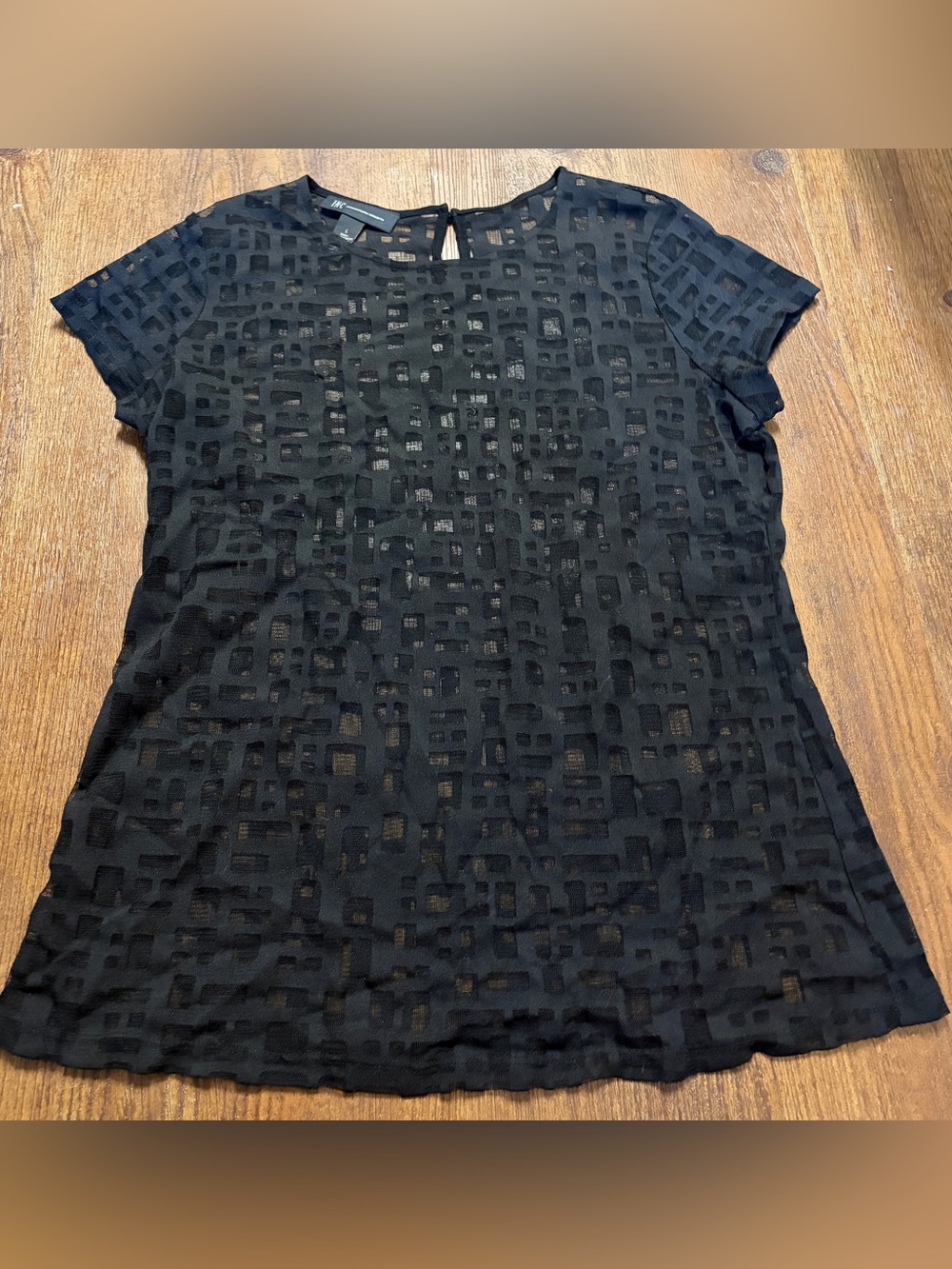 INC International Concepts Sheer Top